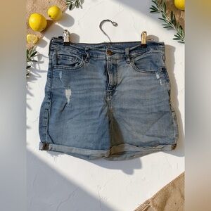 a.n.a Light Blue Jean Shorts